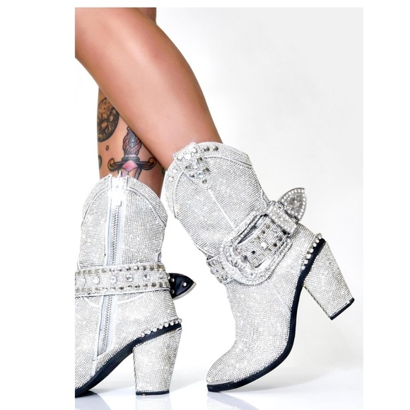 Dolls Kill Shoes Sheriff Diamond Boots Limited Edition Dolls Kill Poshmark